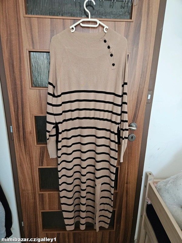 Pletené šaty Lindex, vel. L/XL