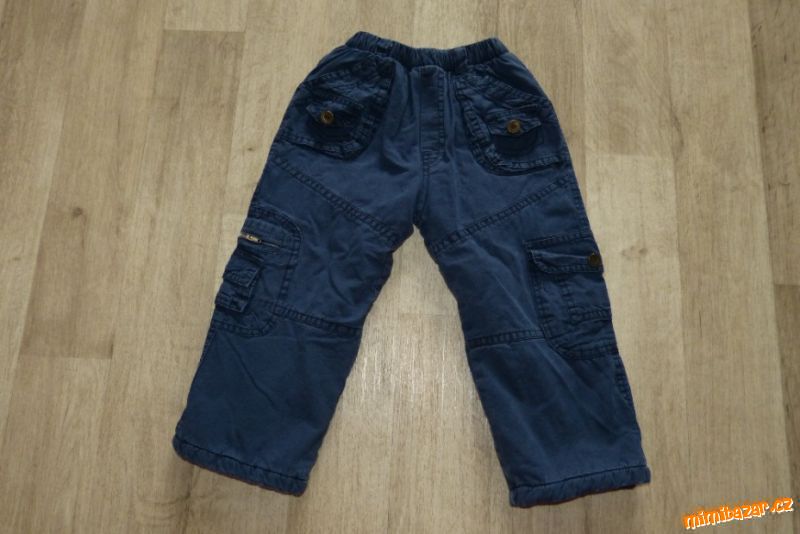 Chlapecké zateplené kalhoty vel.98