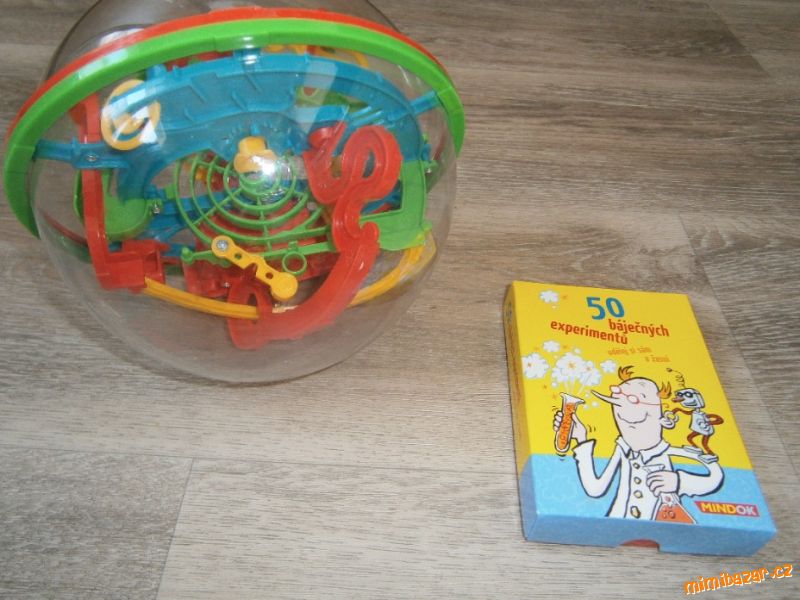 labyrint + zdarma Kartičky s experimenty