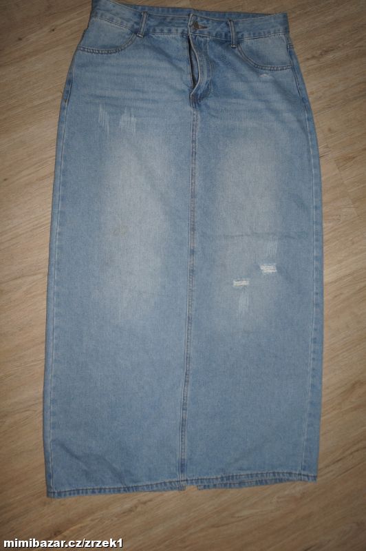 Džínová sukně vel.L