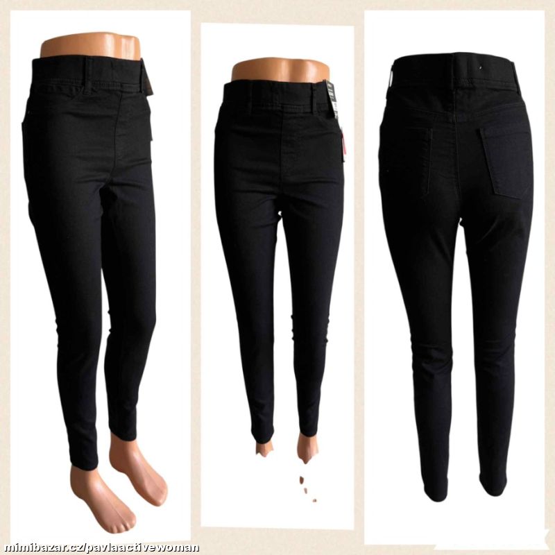 Č.6288 DÁMSKÉ JEGGING NOVÉ v.38