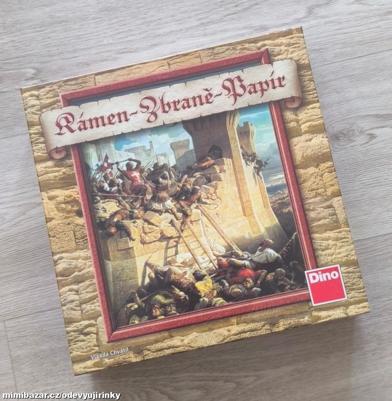 Deskovka: Kámen - zbraně - papír NOVÁ