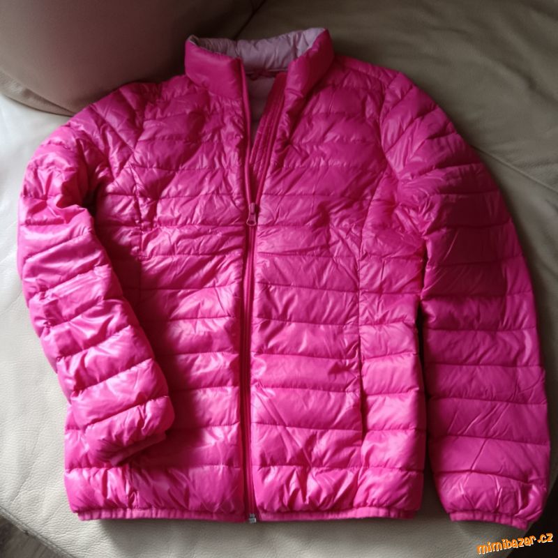 Péřová přechodová bunda