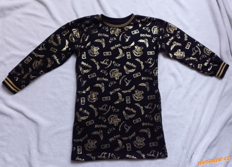Teplejší šaty - tunika Harry Potter