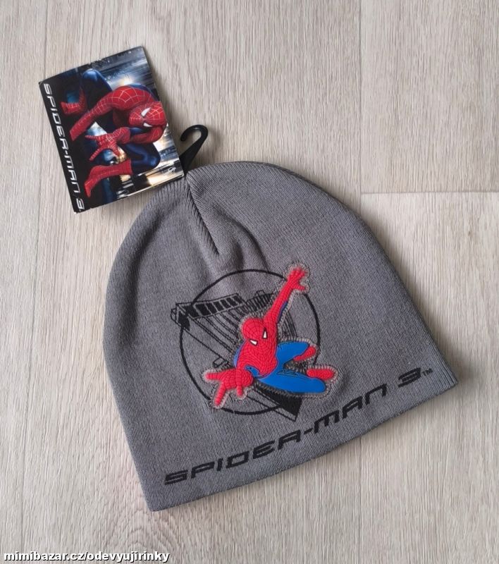 Zimní čepice Spider-Man NOVÁ
