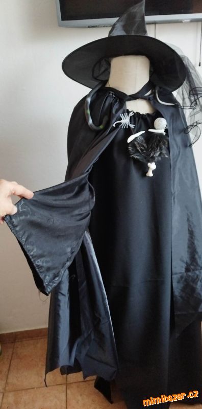 Čaroděj, čarodejnice dětské i dosp. XL, XXL