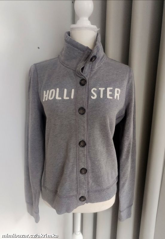Teplá bundičko-mikina Hollister vel. M-L