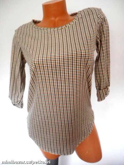 lehká sametová mikina vel. S