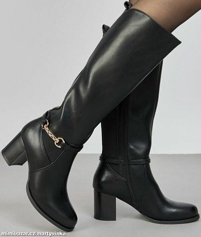 Vysoké kozačky i pro široké lýtko ZIMA 2025