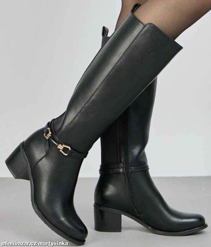 Vysoké kozačky i pro široké lýtko PODZIM/ZIMA 2025