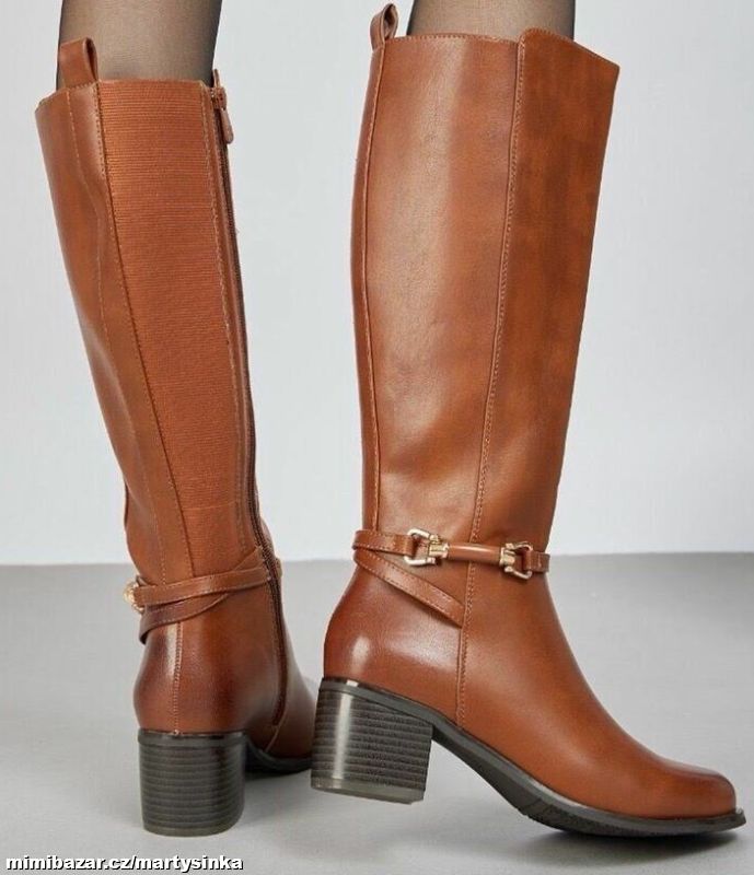 Vysoké kozačky i pro široké lýtko PODZIM/ZIMA 2025