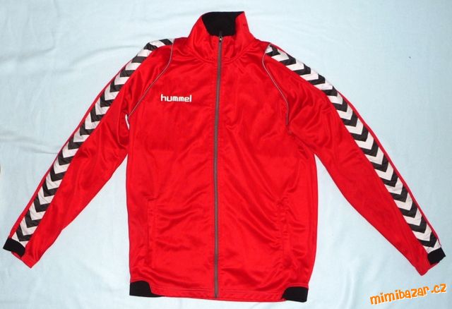 Sportovní červená bunda Hummel