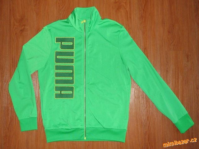 Sportovní zelená bunda PUMA