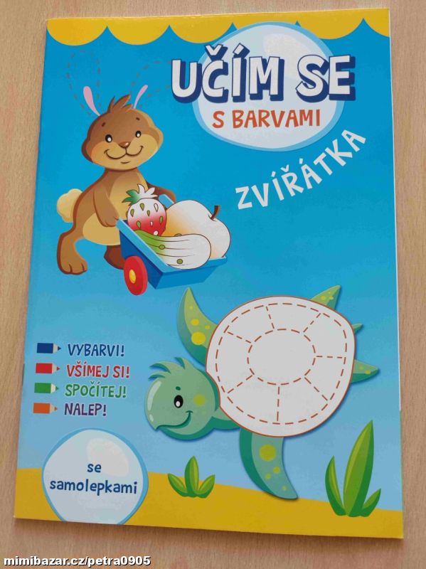 Učím se s barvami - Zvířátka