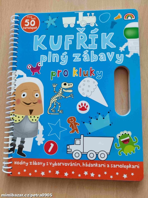 Kufřík plný zábavy pro kluky