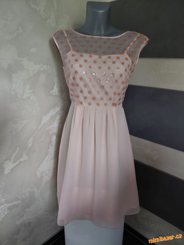 Pěkné slavnostní šaty Marie Lund vel. 36