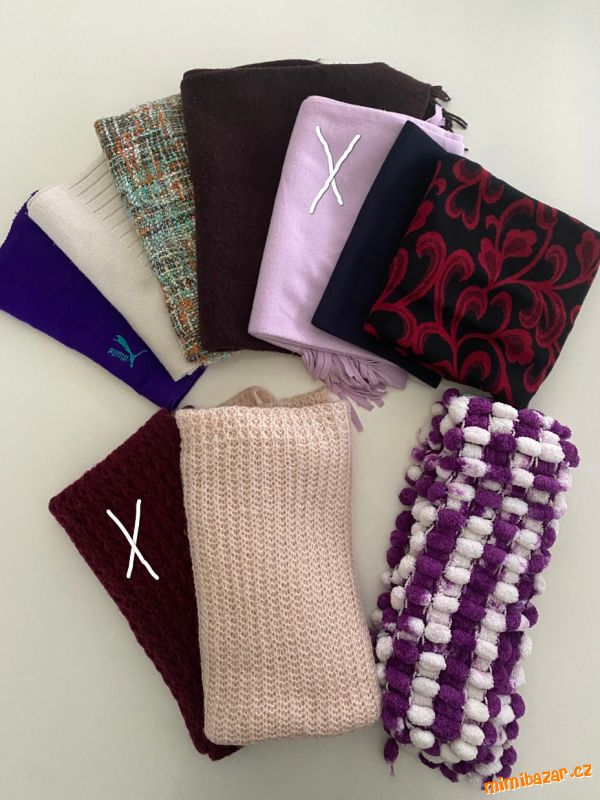 Zimní šály / tunely / nákrčníky