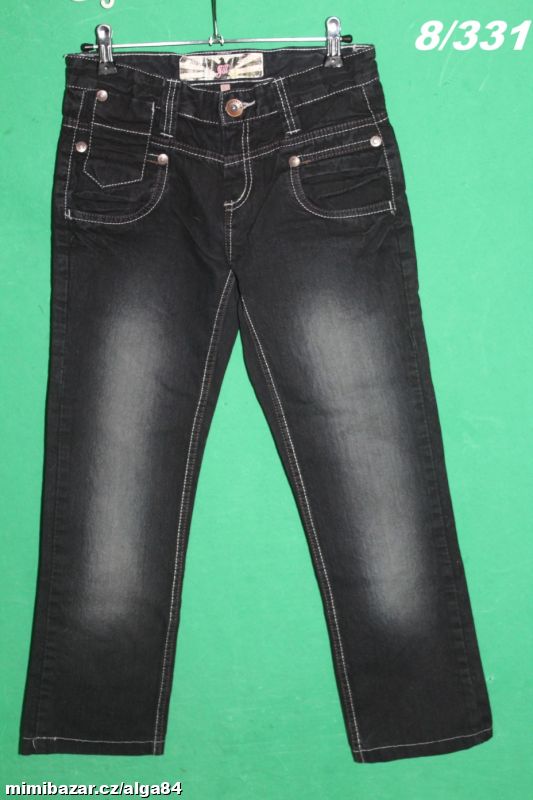 DÍVČÍ 3/4 KALHOTY-8/331