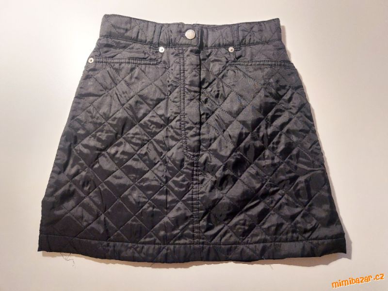 Prošívaná sukně, teplá sukýnka