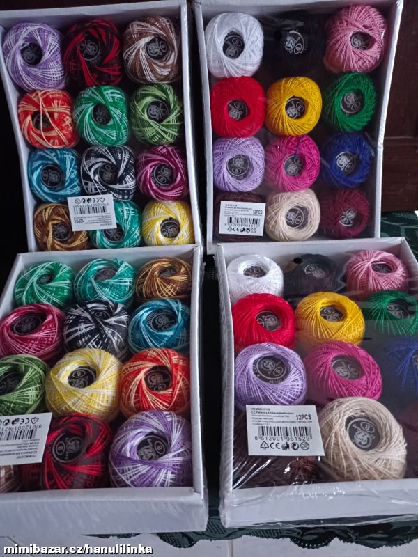 Bavlnky na vyšívání