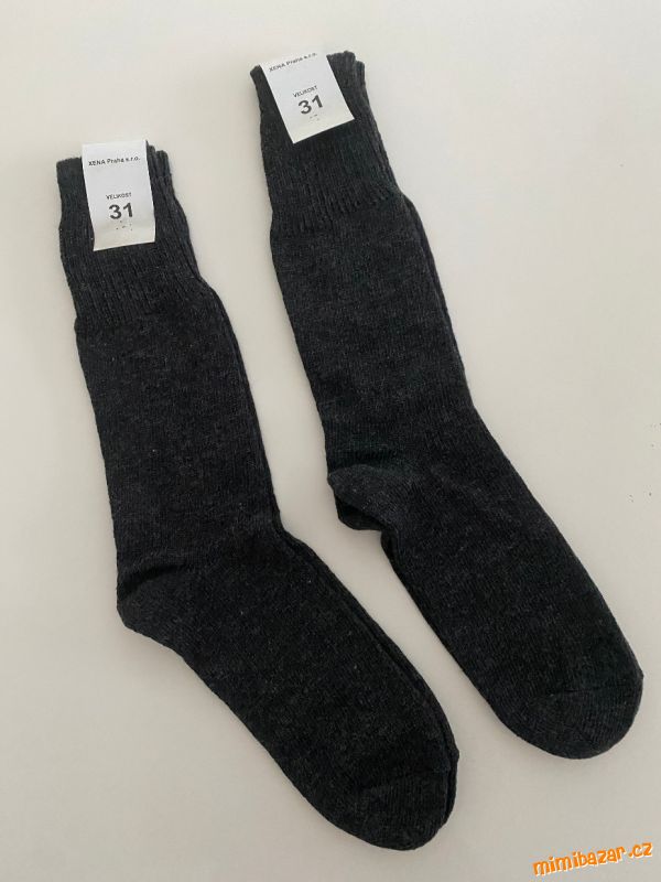 Vlněné pracovní ponožky