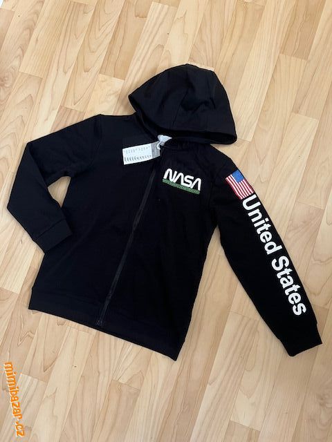 Chlapecká mikina s nápisem NASA, NOV.Á