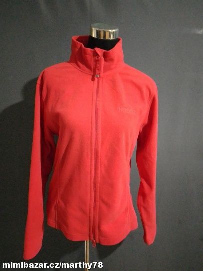 *** KRÁSNÁ DÁMSKÁ FLAUŠOVÁ MIKINA, VEL.42 ***