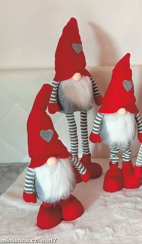 NOVÝ VÁNOČNÍ SKŘÍTEK - výška 50-70 cm - 1x