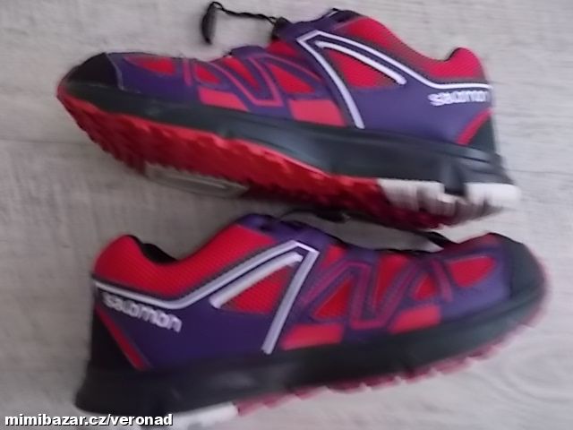 PĚKNÉ BOTASKY SALOMON V.38 100%STAV JAK NOVÉ