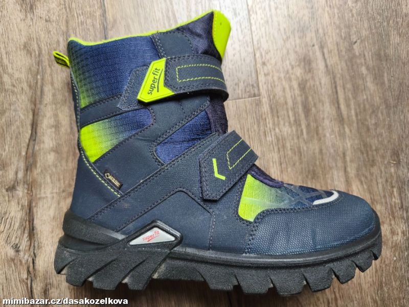 Zelenošedé sněhule SUPERFIT v.38 - top stav