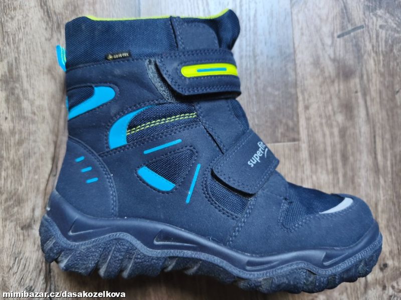 Tyrkysovošedé sněhule Superfit Husky 2 v.37M