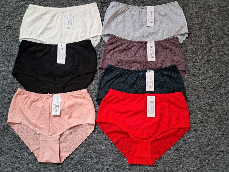 Dámské kalhotky krajkové vysoké