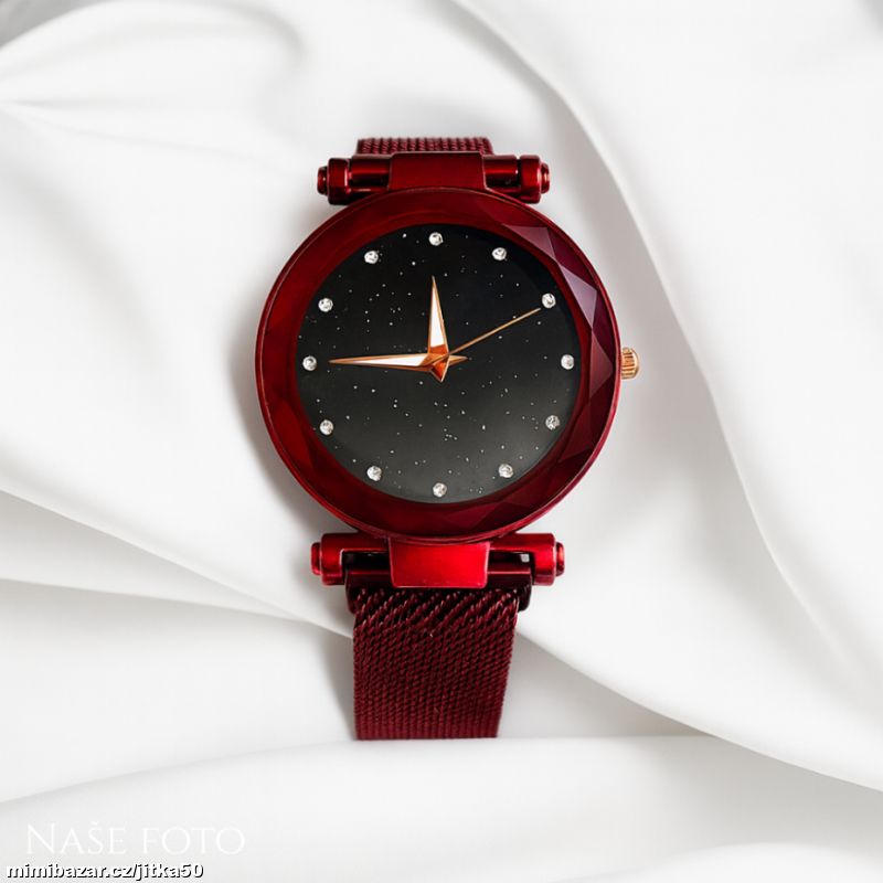 Dámské hodinky Midnight Sky Red