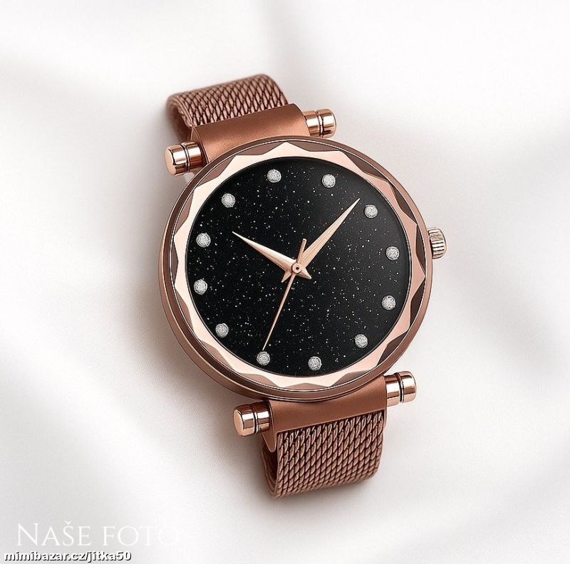 Dámské hodinky Midnight Sky Rosegold