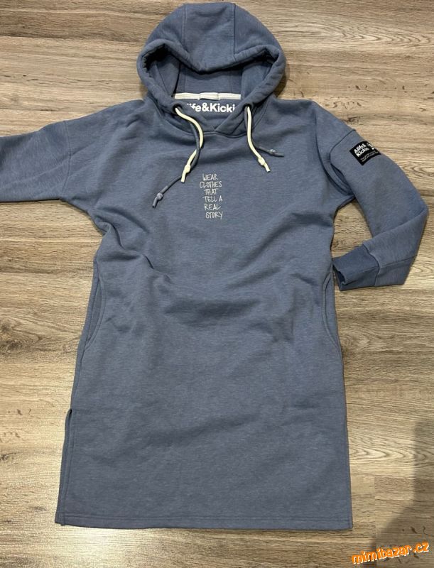 Kvalitní delší mikina ALIFE & KICKIN