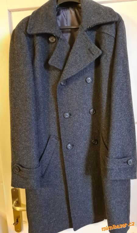 Pánský vlněný kabát