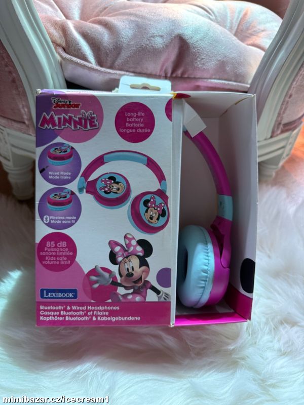 Bezdrátová sluchátka Minnie Lexibook