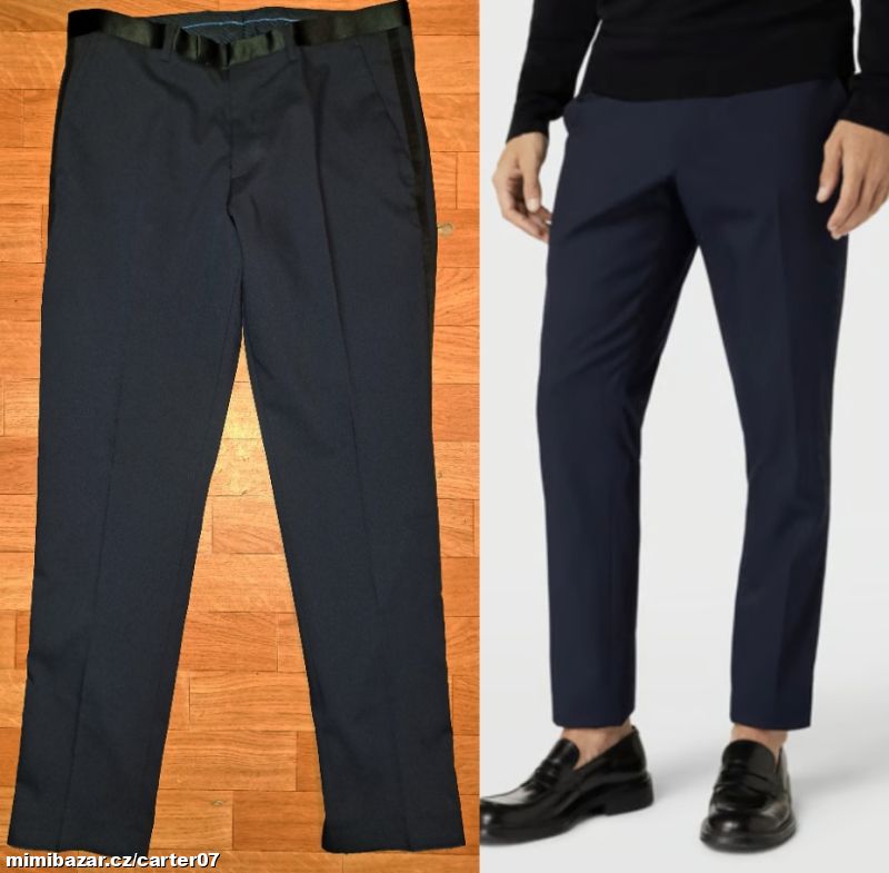 Pánské slim formální kalhoty McNeal/50-M/44cm/104