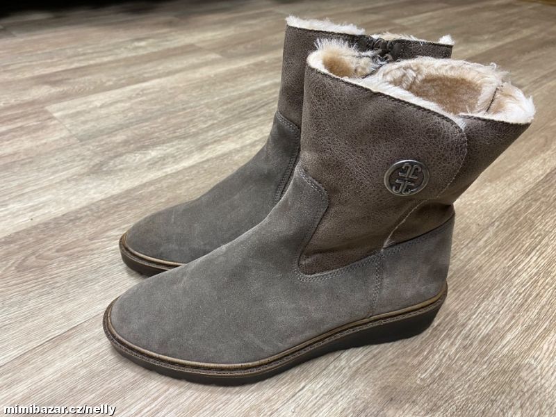 Kožené kozačky jenny by Ara vel/ 41