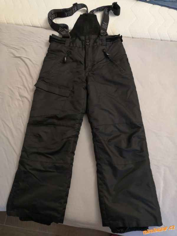 Zimní lyžařské kalhoty, oteplovačky