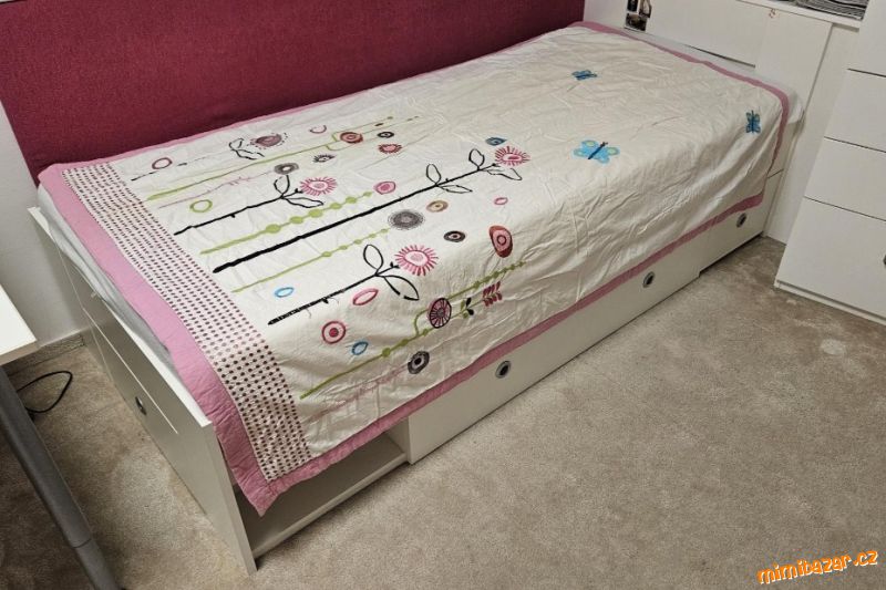 Přehoz na postel, kytičky, dětský, dívčí. DORMEO