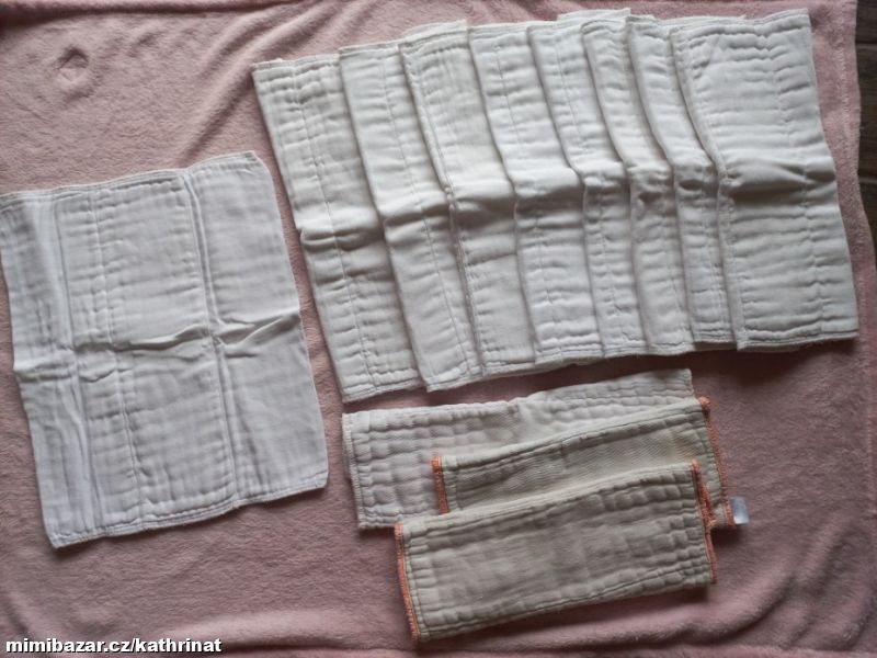 Dlouhé vkládací pleny savé, nadýchané, 37 cm 12ks