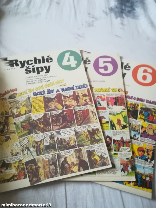 J. Foglar Rychlé Šípy 4-6