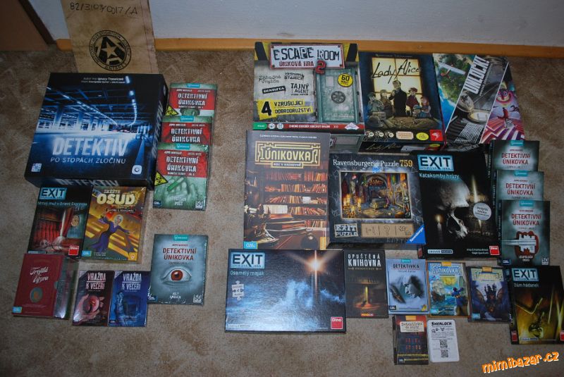 Únikové a detektivní hry