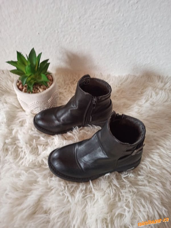 Dívčí podzimní-zimní kozačky Vel.29