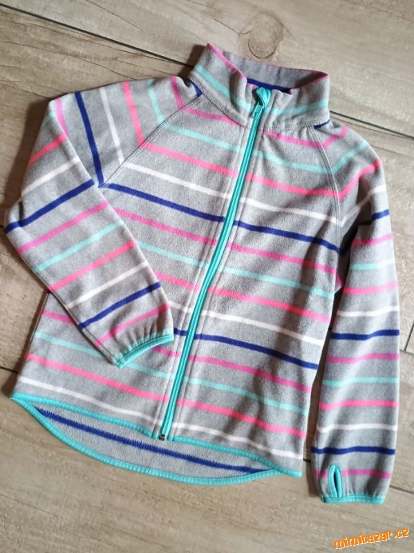 Fleesová mikina H&M, vel.110/116