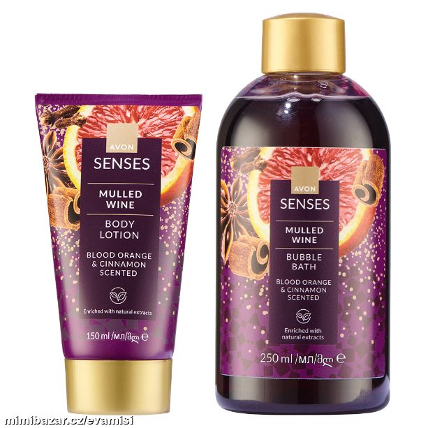 SADA S VŮNÍ SVAŘENÉHO VÍNA, POMERANČE A SKOŘICE