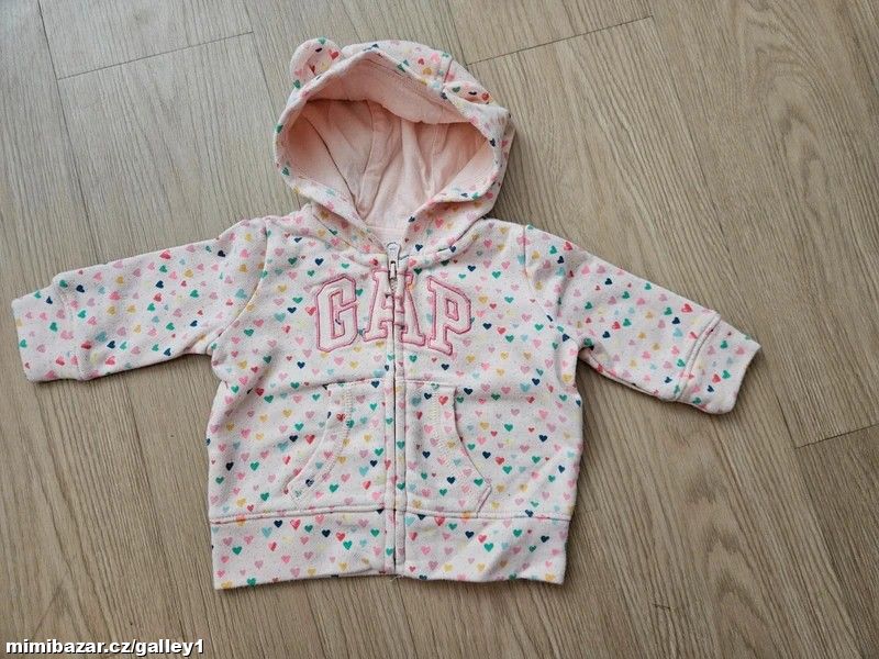 Baby mikina GAP, 0-3 měsíce
