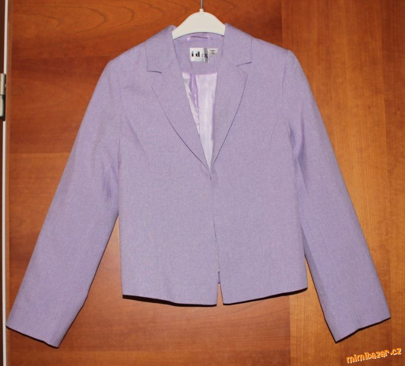 Dívčí sv.fialové sako id:x (Debenhams) vel. 128