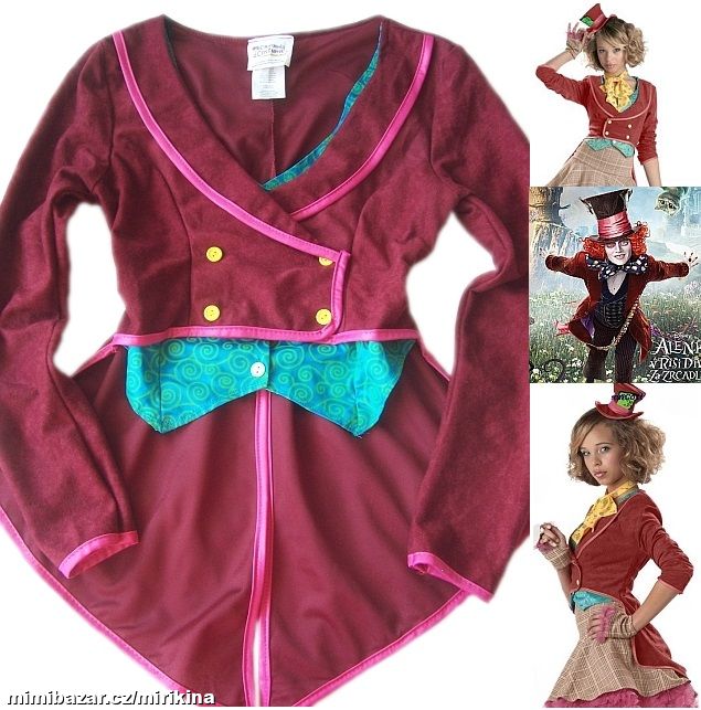 Karnevalový kostým Kloboučníka- Alenka v říši divů